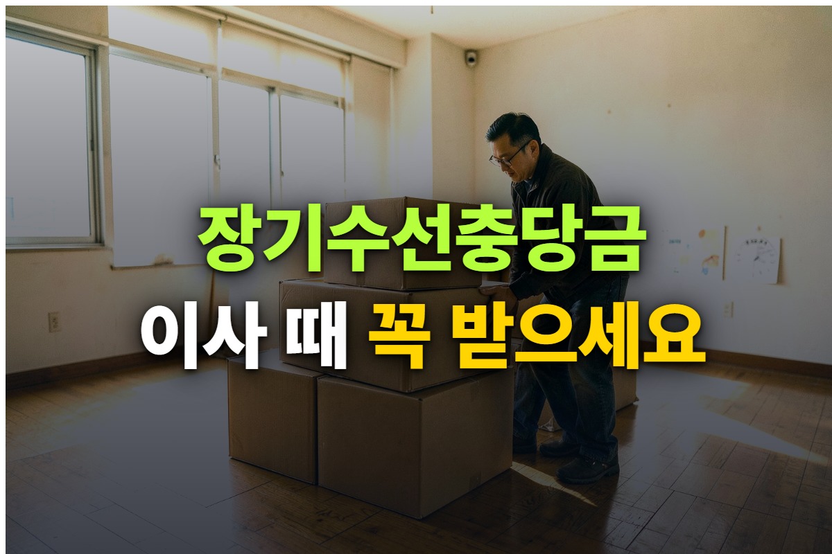 장기수선충당금 반환 방법을 정리한 대표 이미지